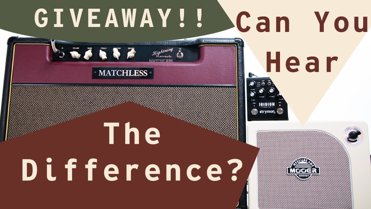 Can You Match These Three Amps Correctly? GIVEAWAY!