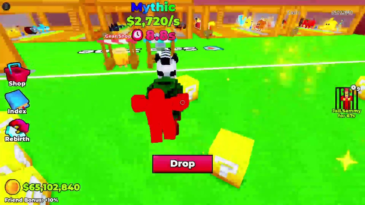 Playing steal a lucky block from waves [part 1]