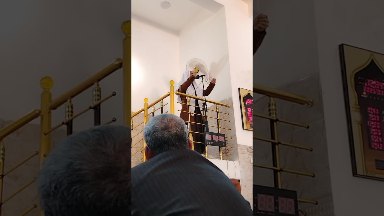 خطبة الجمعة يوم ٢٧ / رجب / ١٤٤٧ في ١٦ / ١ / ٢٠٢٦ في جامع النور في الگرمة عن خطر الرياء  . 