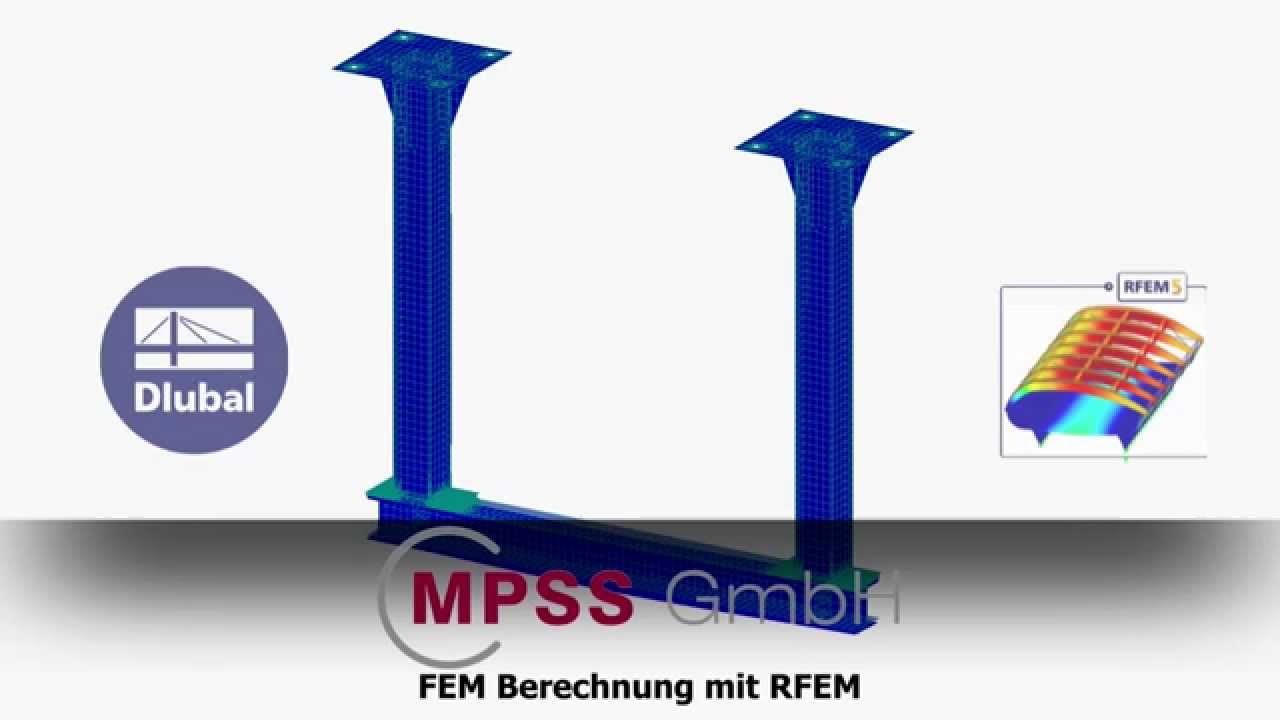 MPSS - FEM - Halterungsberechnung