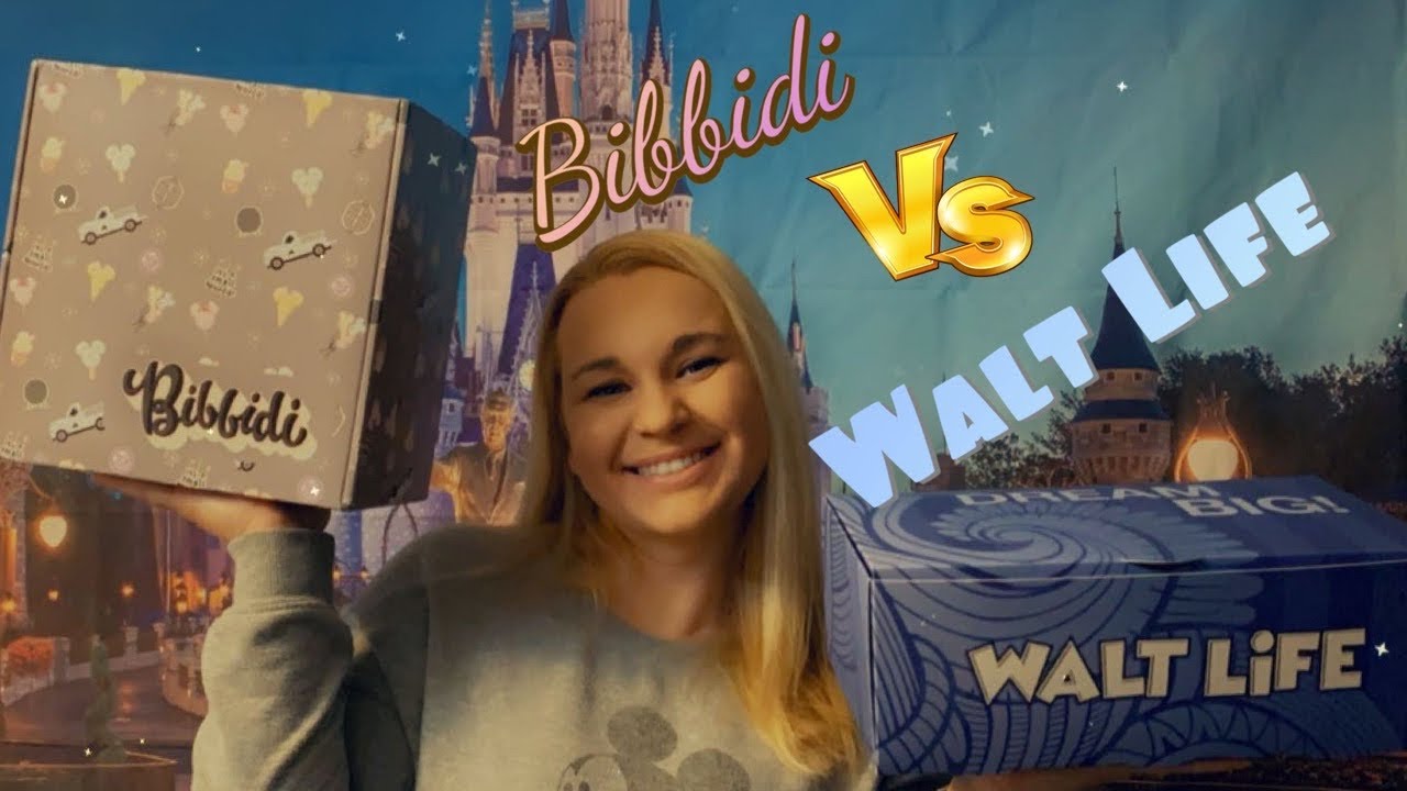 Walt Life VS Bibbidi Subscription Unboxings!! March 2021🎁🎉