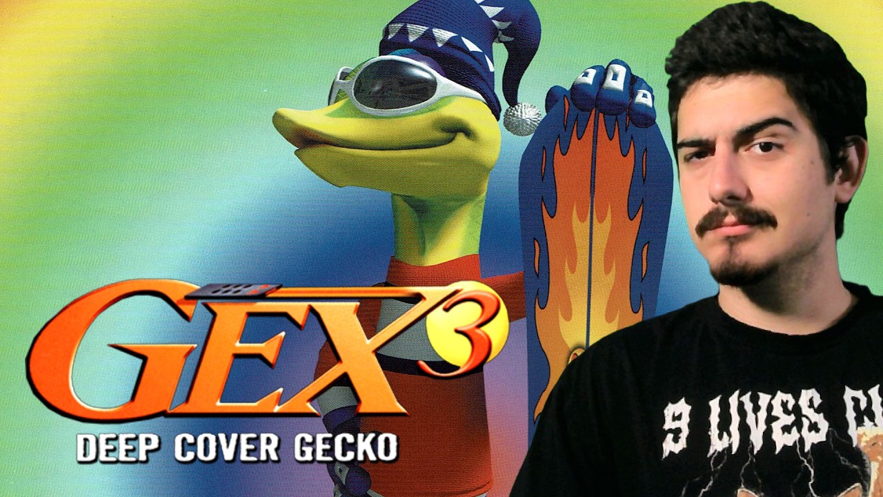 Playing Gex 3 Deep Cover Gecko