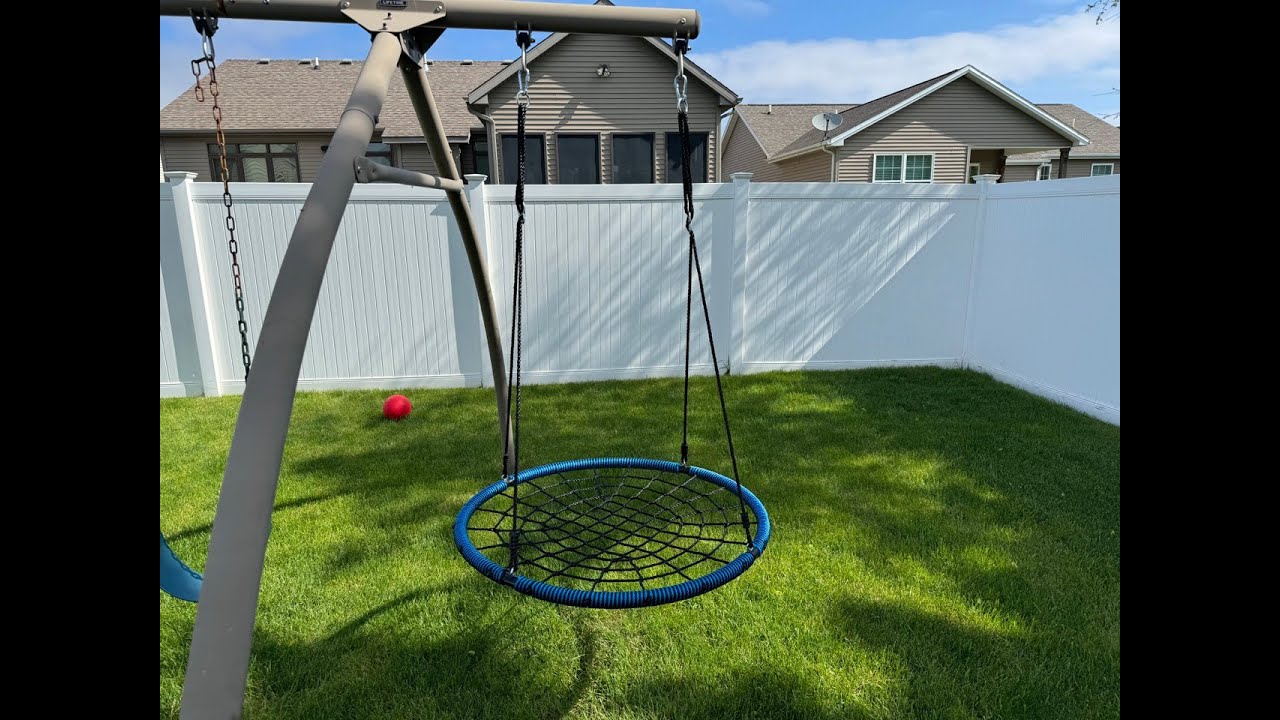 Spider Web Saucer Swing | Kid/Tween Gift Idea | Kari's Reviews