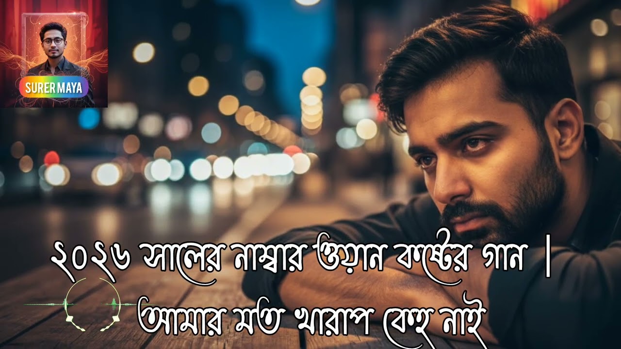 ২০২৬ সালের নাম্বার ওয়ান কষ্টের গান | আমার মত খারাপ কেহ নাই | Jaman Chishty | Bangla Sad Baul Song | 