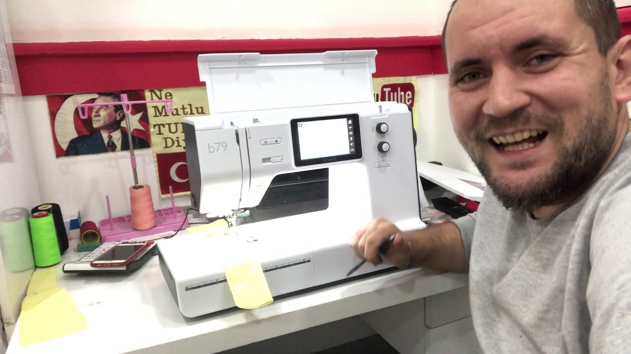 Bernette B79 Nakış ve piko makinesi
