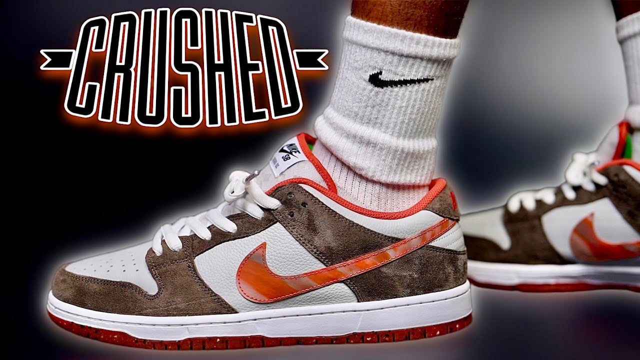 Crushed D.C. X Nike SB Dunk Low GOLDEN HOUR Review & On Foot