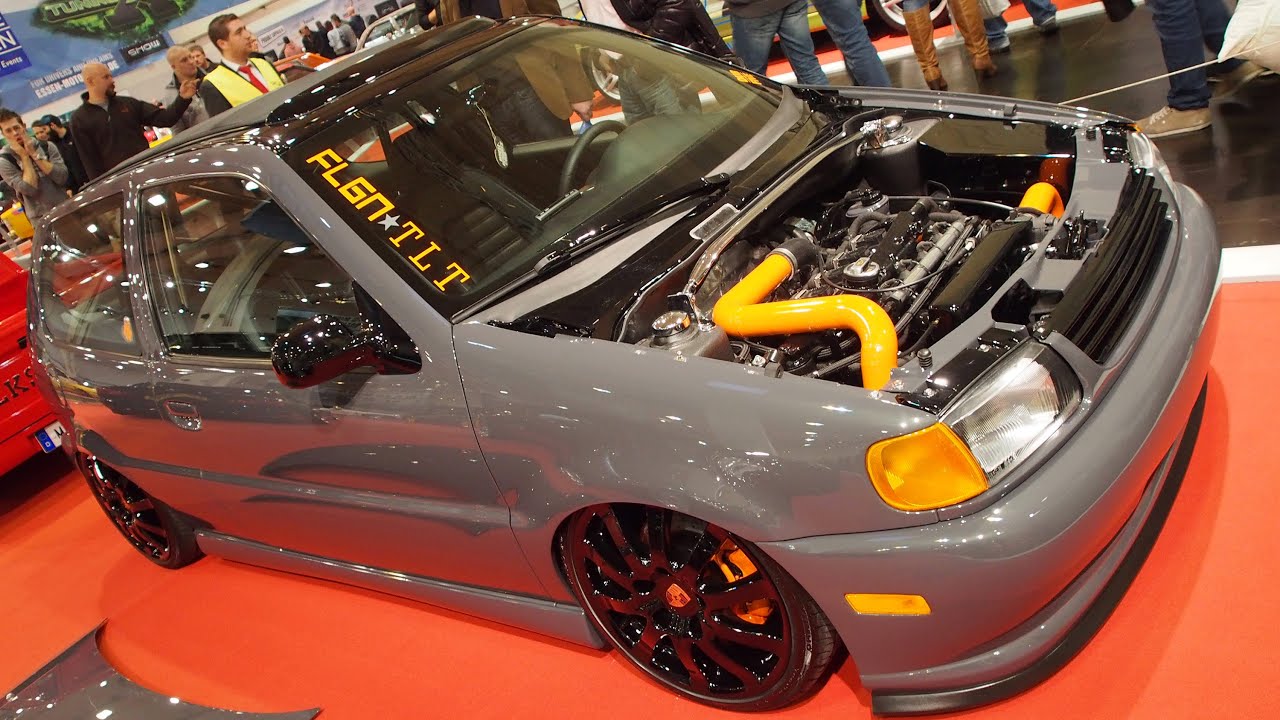 Volkswagen Polo 6N 1.8 Turbo Tuning at Essen Motorshow - Exterior Walkaround