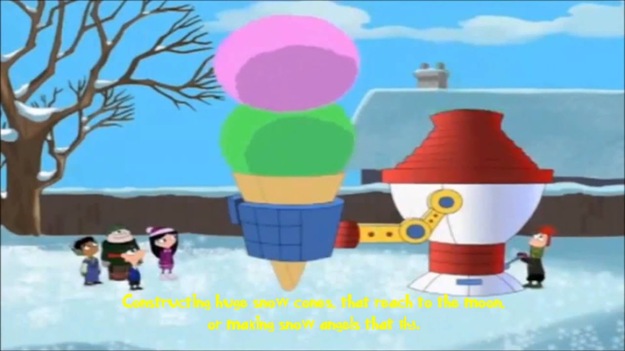 Phineas and Ferb - Winter Episodes Opening Theme Lyrics