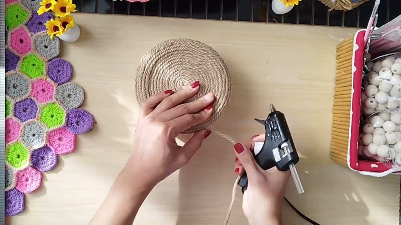 From Trash to Treasure: Crafting a Rope Basket from a Plastic Bottle