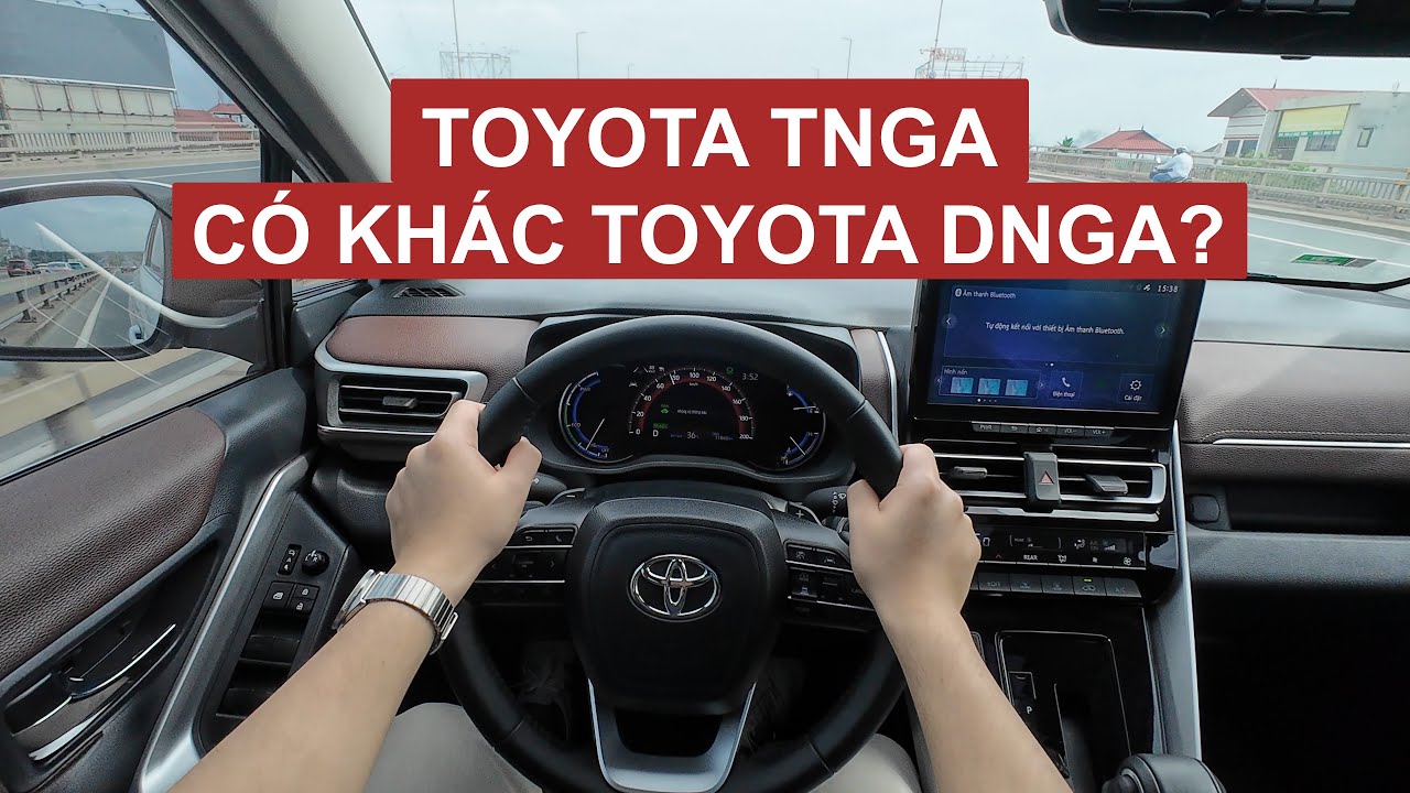 Toyota Innova Cross POV test drive: Toyota TNGA có khác gì DNGA?