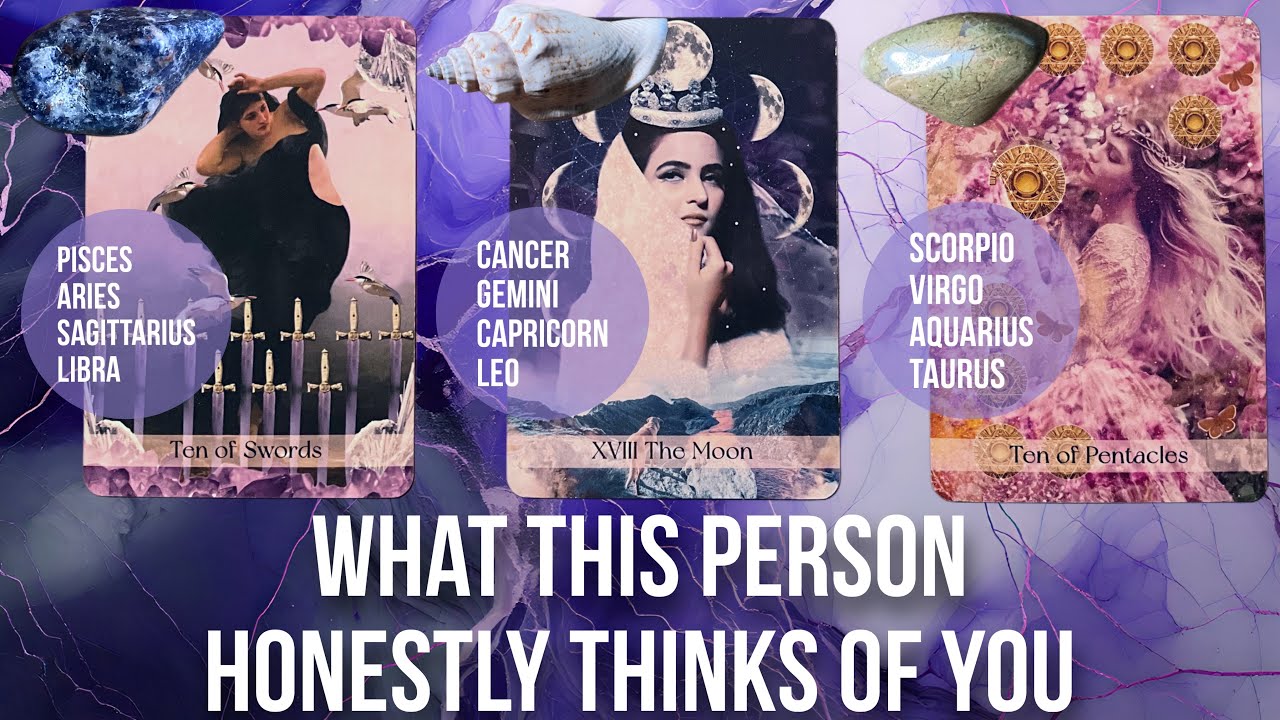 What this person honestly thinks of you🤭😋🙈- Pick a Card Tarot Reading 