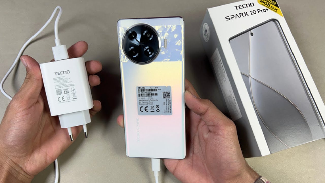 Tecno Spark 20 Pro Plus - Battery Charging Test!