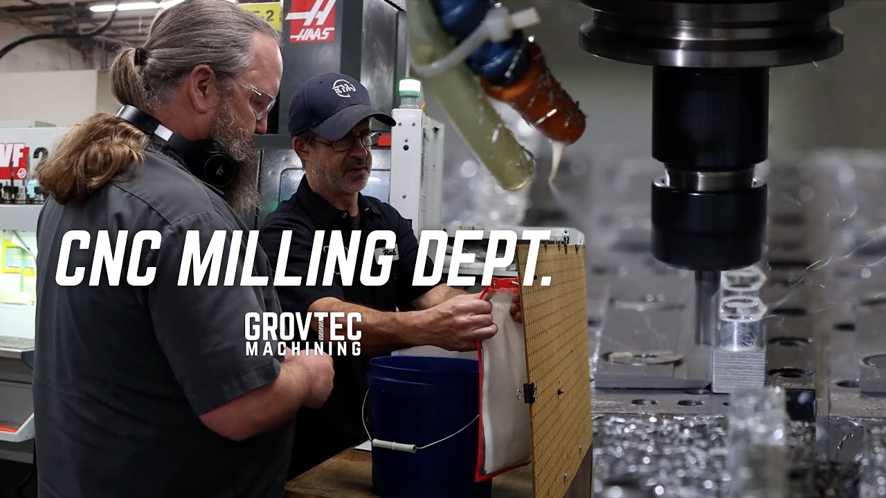 CNC Milling Dept. | HAAS VF-2 | Vertical Mill Machining
