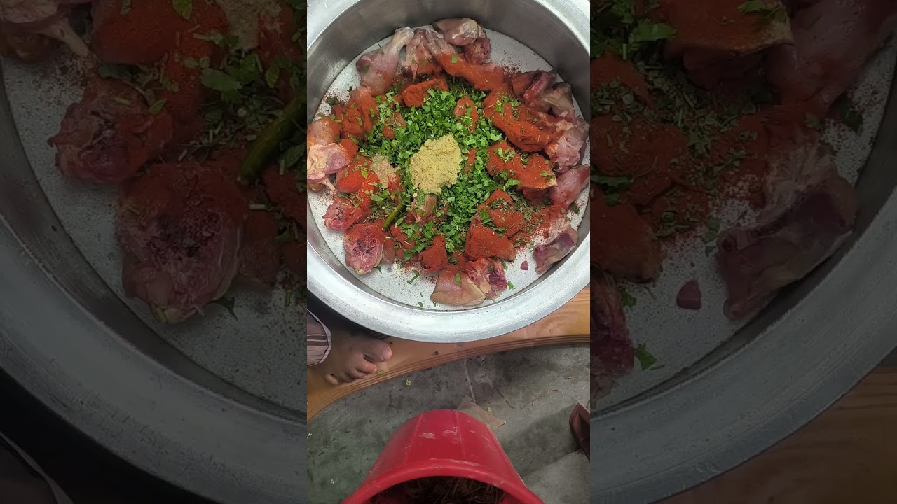 Muslim style biryani