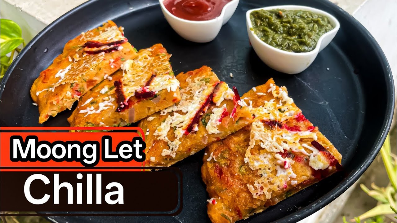 5 Minutes Moong dal chilla at home | chilla recipe | moong dal chilla |