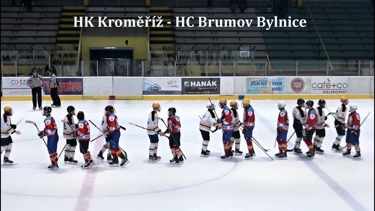 2.2.2020 HK Kroměříž - HC Brumov Bylnice ( 3-0, 6-2, 10-4 )