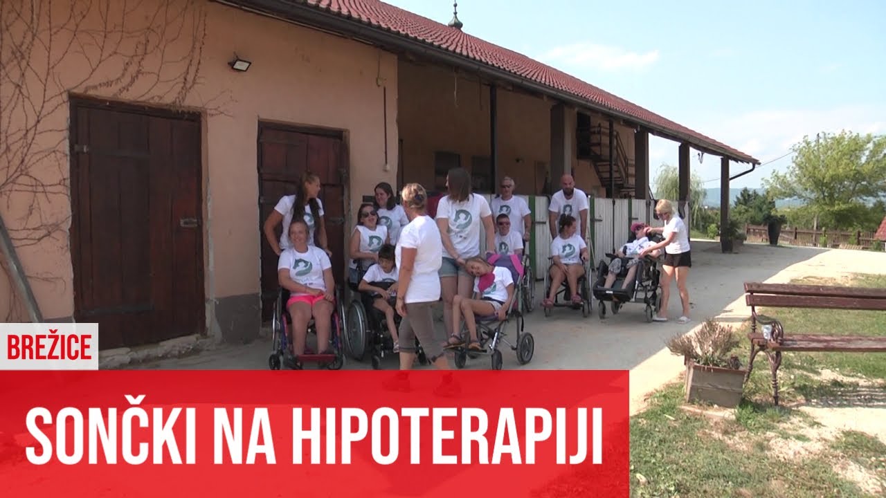 Sončki na hipoterapiji pri Zevnikovih na Čatežu