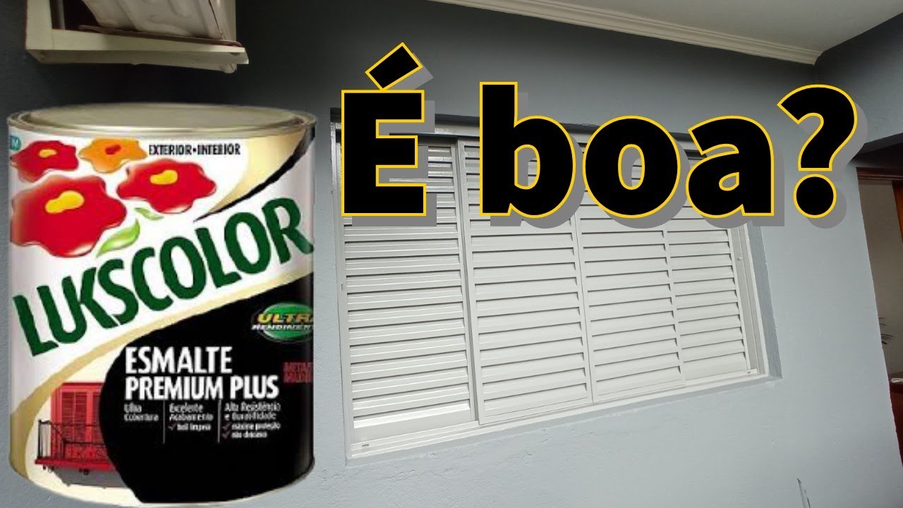 Lukscolor esmalte premium é bom?