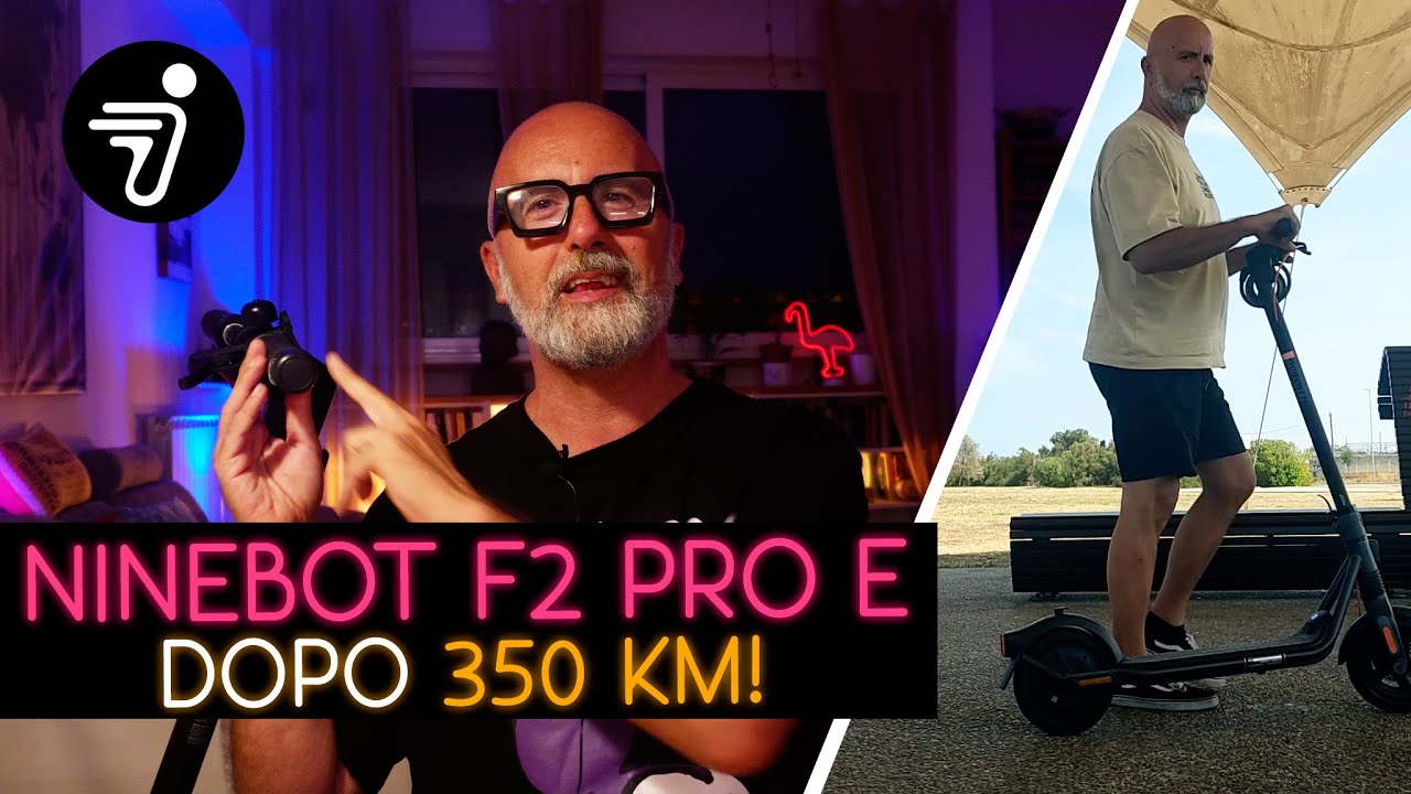 Ninebot F2 PRO E dopo 350 KM!