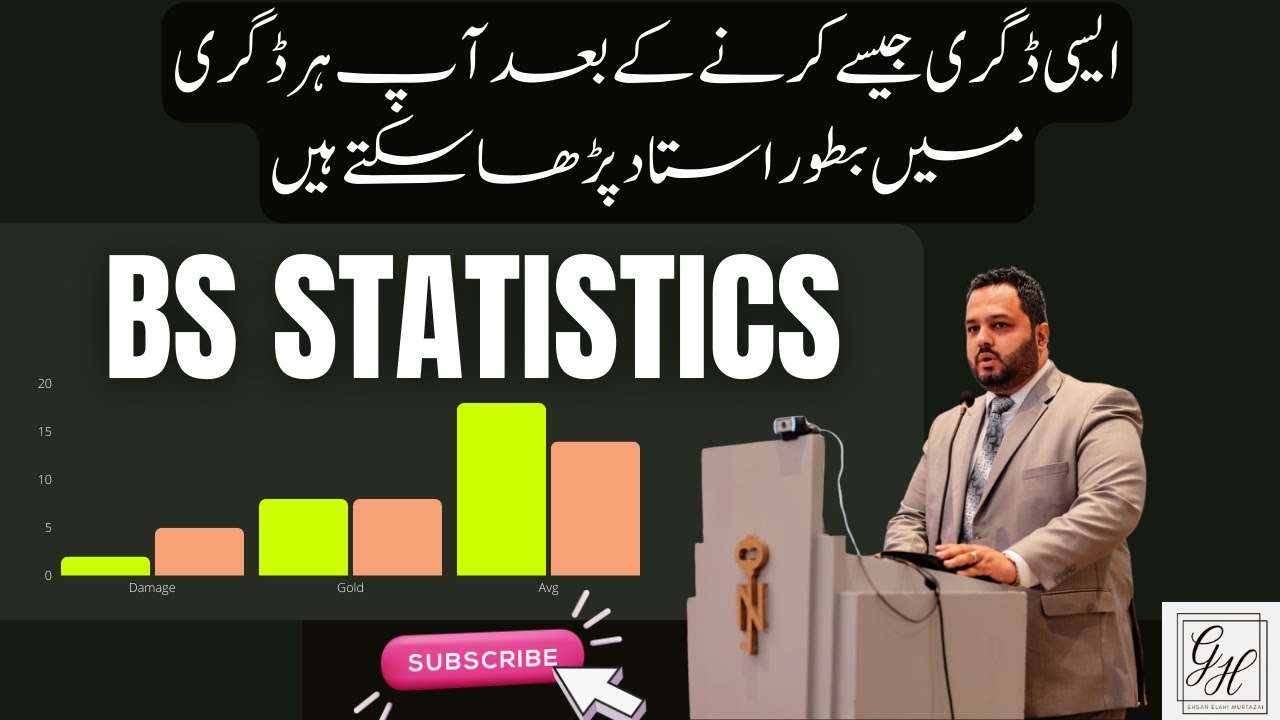 Scope and Future of BS Statistics in Pakistan | Jobs after BS Statistics | BS  Statistics Career