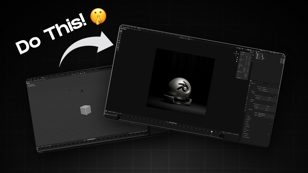Make Blender Look Professional 😎😍