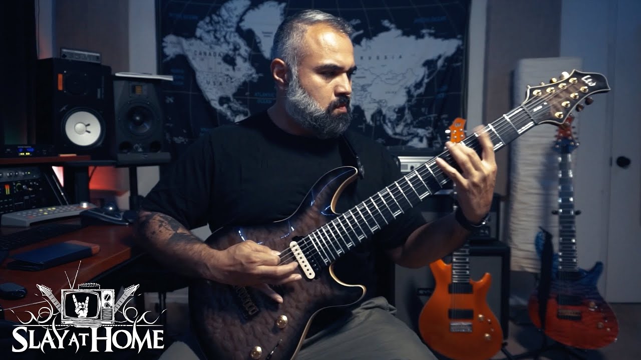 Javier Reyes of ANIMALS AS LEADERS Full Set on Slay At Home | Metal Injection