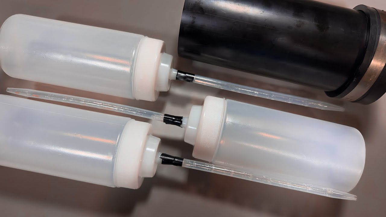 Kaleidoscope Soap, Making an extension on the end of a squeeze bottle to pour inside vertical molds￼