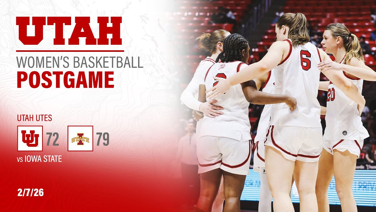 Utah: 72, Iowa State: 79 | Women's Basketball Postgame Press Conference