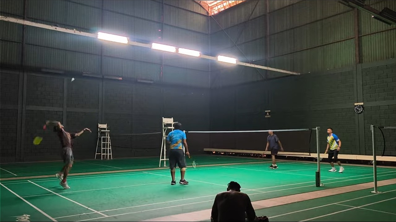 Smash PB Wibowo Arie/P Agung Vs Nanang/Anto