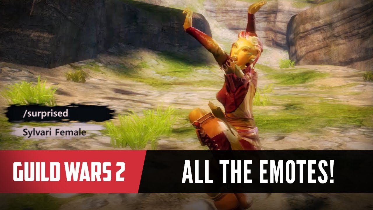 Guild Wars 2 - All the Emotes!