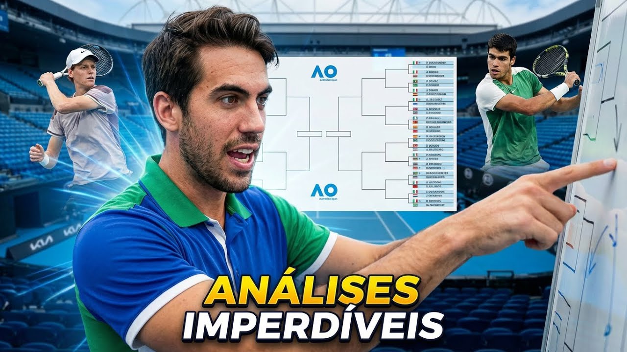 Análise de TODOS os jogos do Australian Open 2026 (Dia 1)