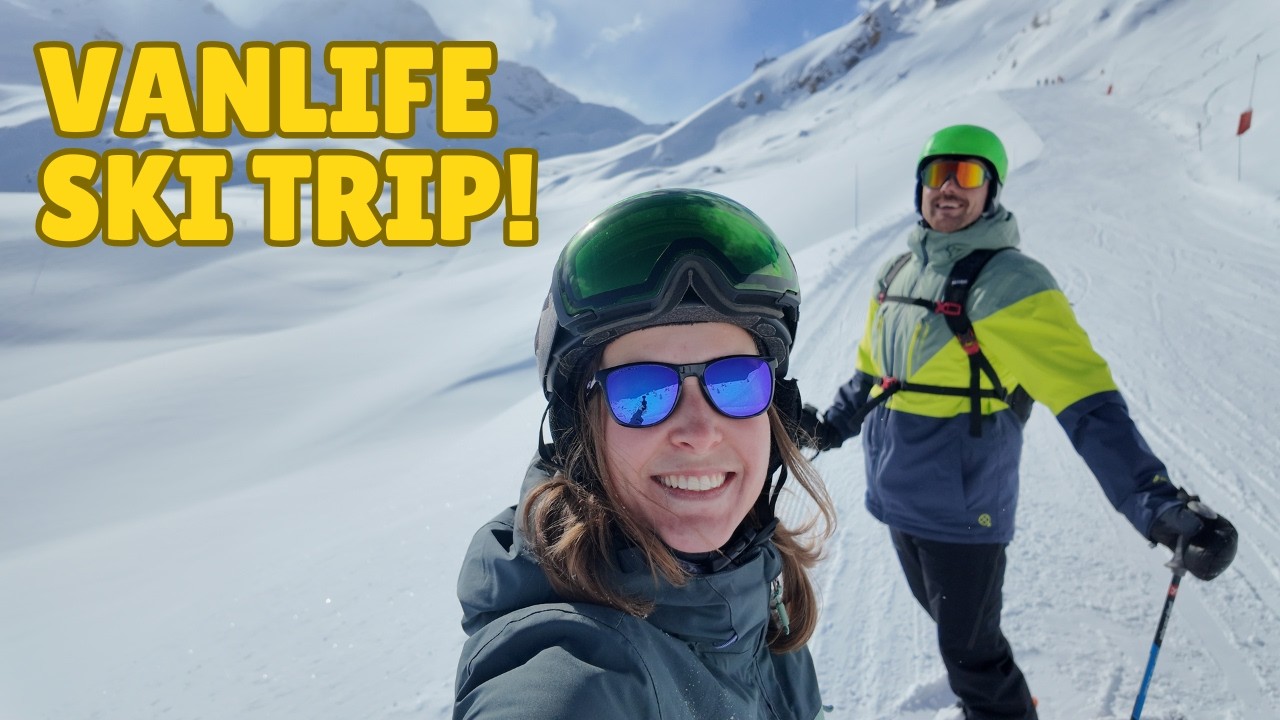 Skiing Les Arcs by Campervan: Parking Tips & French Alps Ski Trip