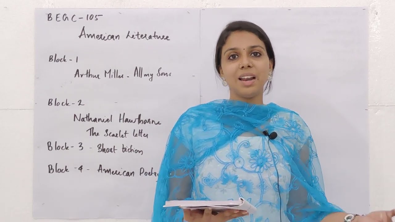 BEGC 105 | AMERICAN LITERATURE | IGNOU PREVIOUS YEAR QUESTION PAPER DISCUSSION | IGNOU EXAM TIPS