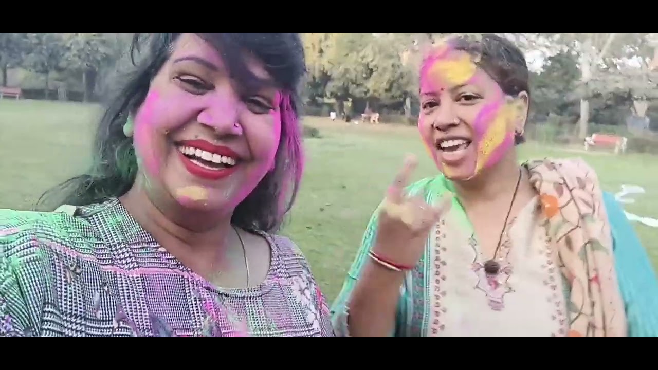 Happy holi #comedy #comedyfilms aaj park me Khali holi
