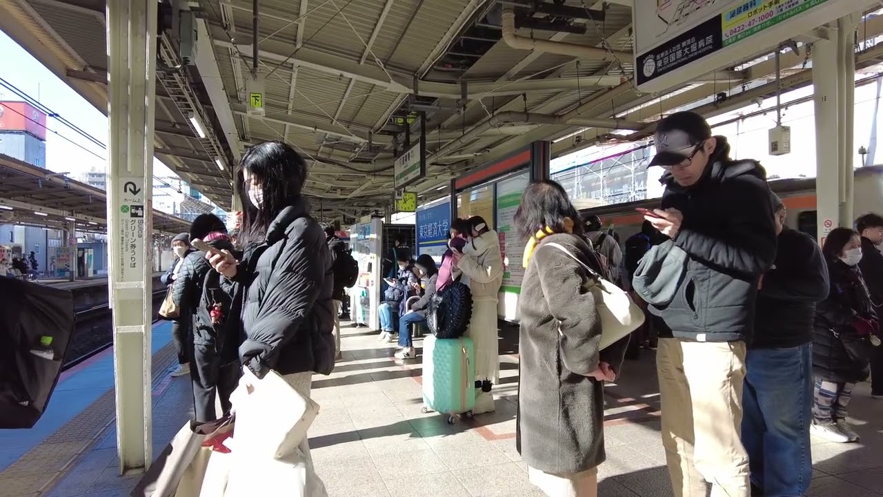 中央線 東京　　ニューヨークさんぽ 4K NY 2025