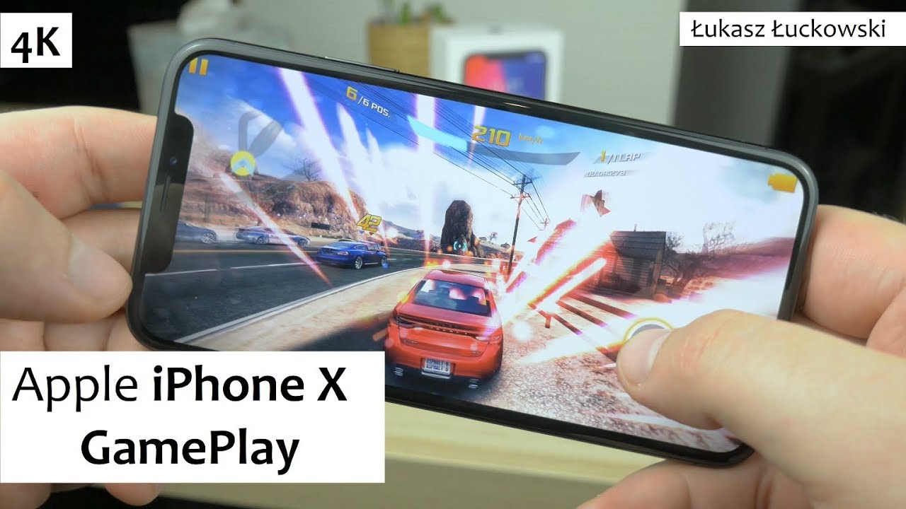 Apple iPhone X 3GB Ram, A11 Bionic, Apple GPU | GamePlay