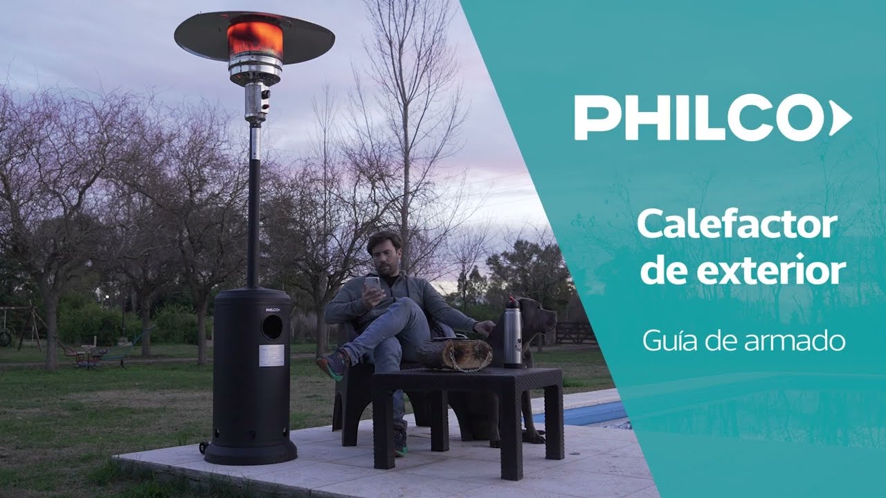 Philco - Calefactor de exterior | Guía de armado
