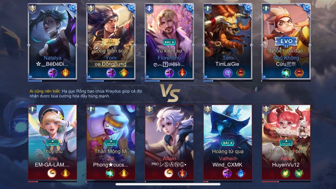 [Liên Quân Mobile] [S23] Yorn - Long Thần Soái