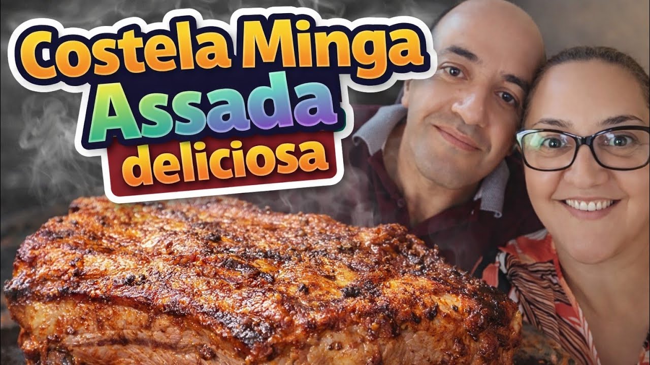 COSTELA MINGA ASSADA PERFEITA 🔥 Carne Macia e Suculenta | Receita Fácil de Costela no Forno