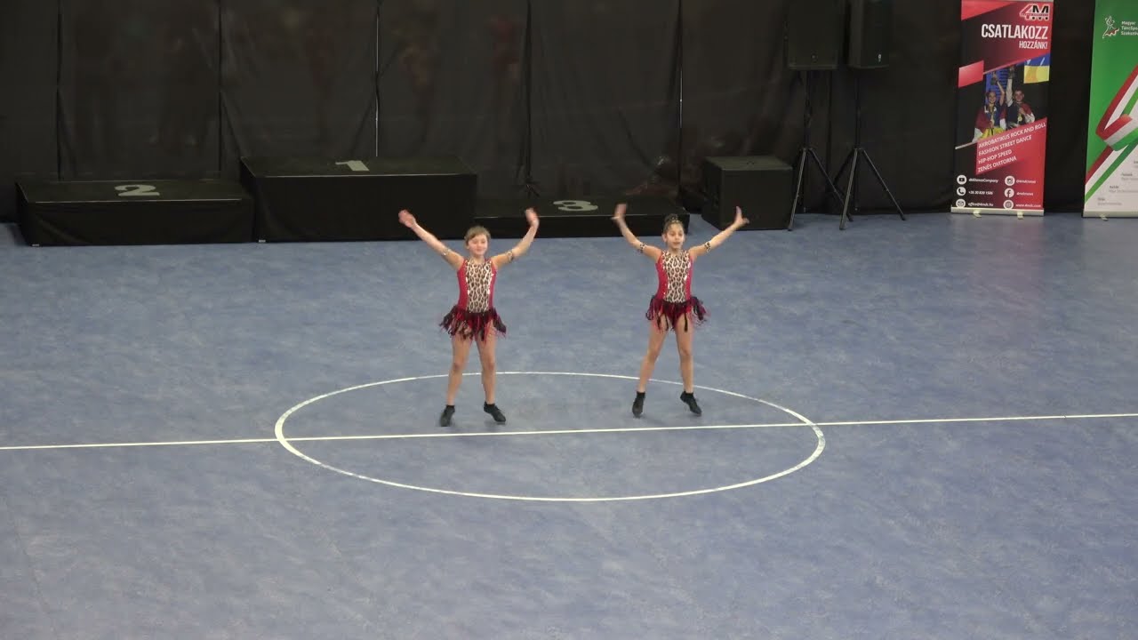 Péter Szófia - Pavlik Fanni - Children Duó - 5.hely - 2026.03.08 - Kick Dance Utánpótlás Bajnokság