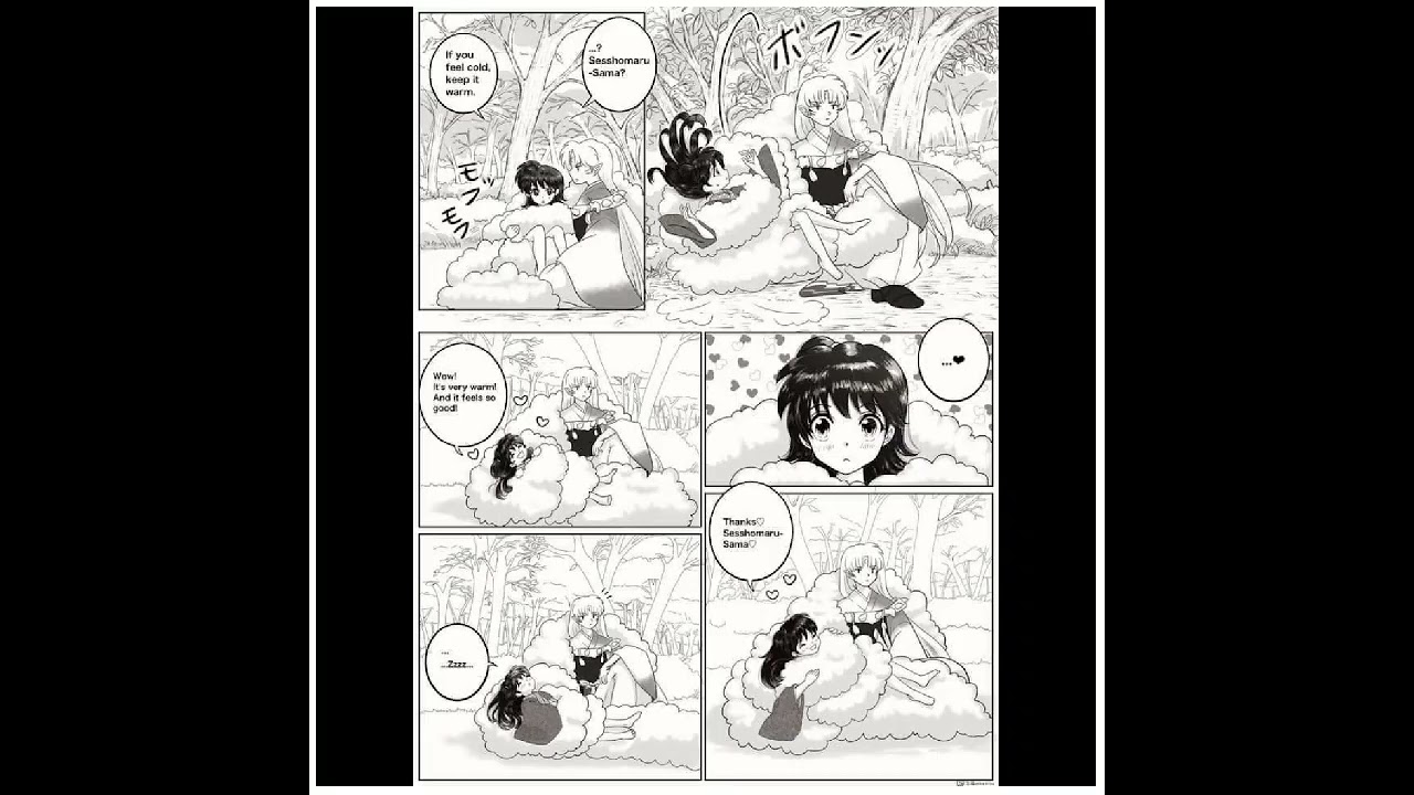 Sesshomaru and Rin fan comic