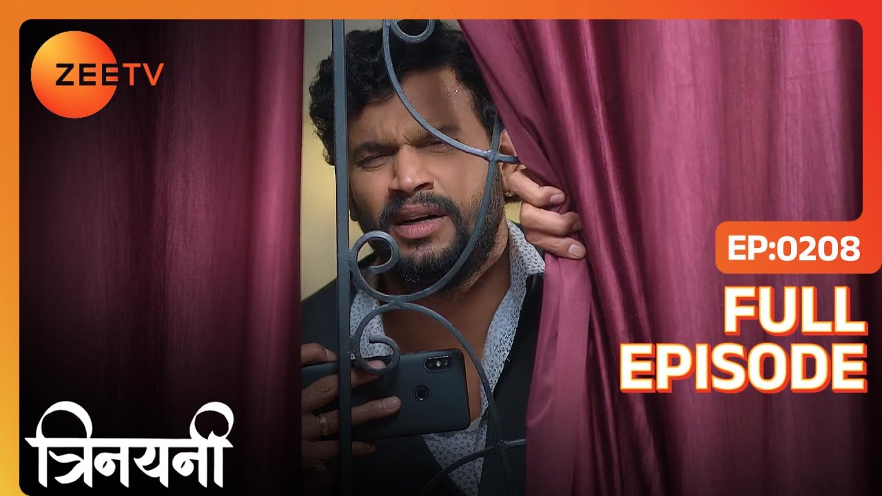 Parshuram ने record की Vishal और Jasmine की video | Trinayani Hindi | Full Ep. 208 | ZEE TV
