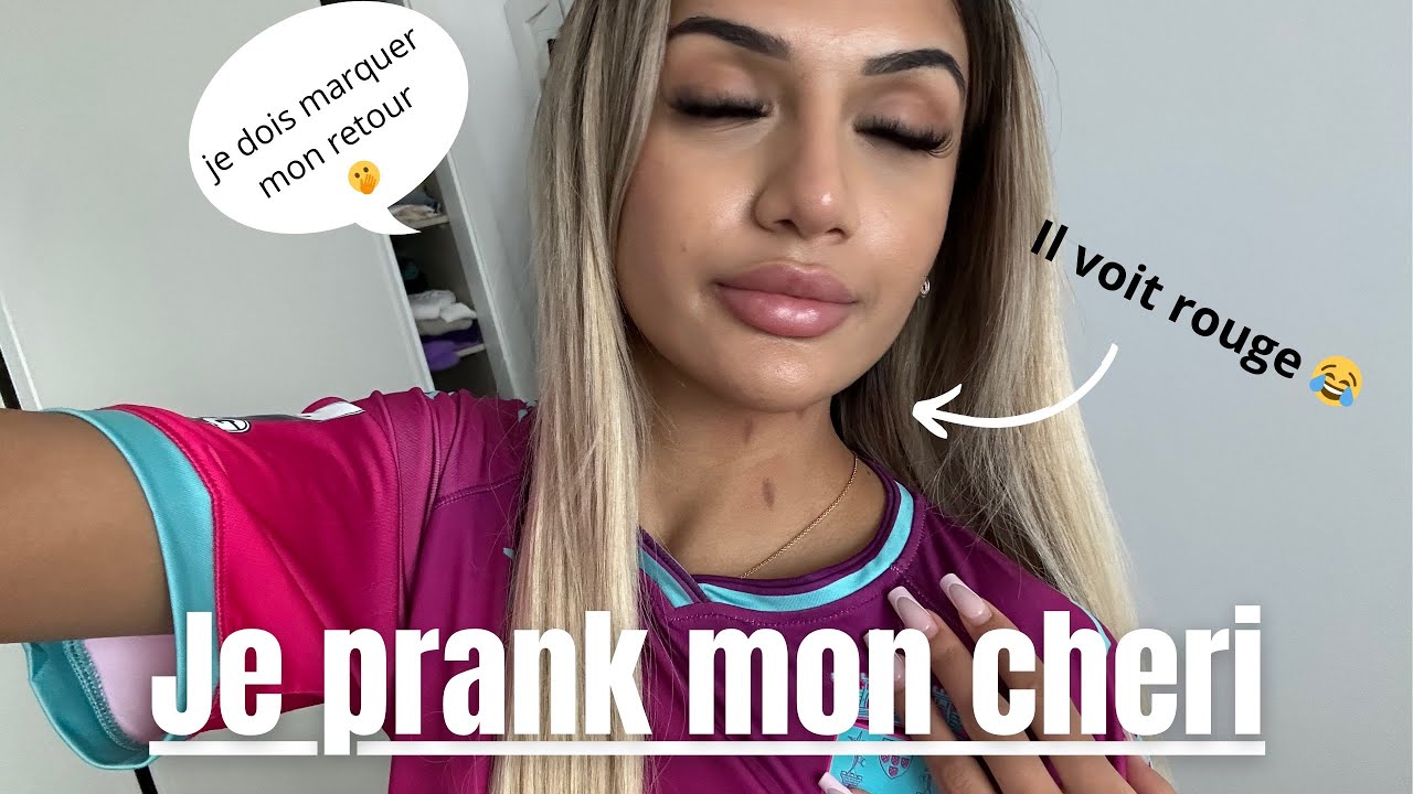 PRANK FAUX SUÇON MON COPAIN VOIT ROUGE !