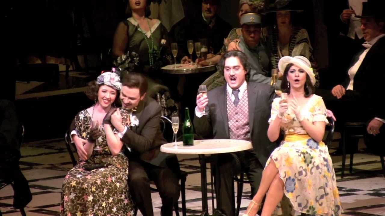 Bevo al tuo fresco sorriso (Quartetto) - La rondine