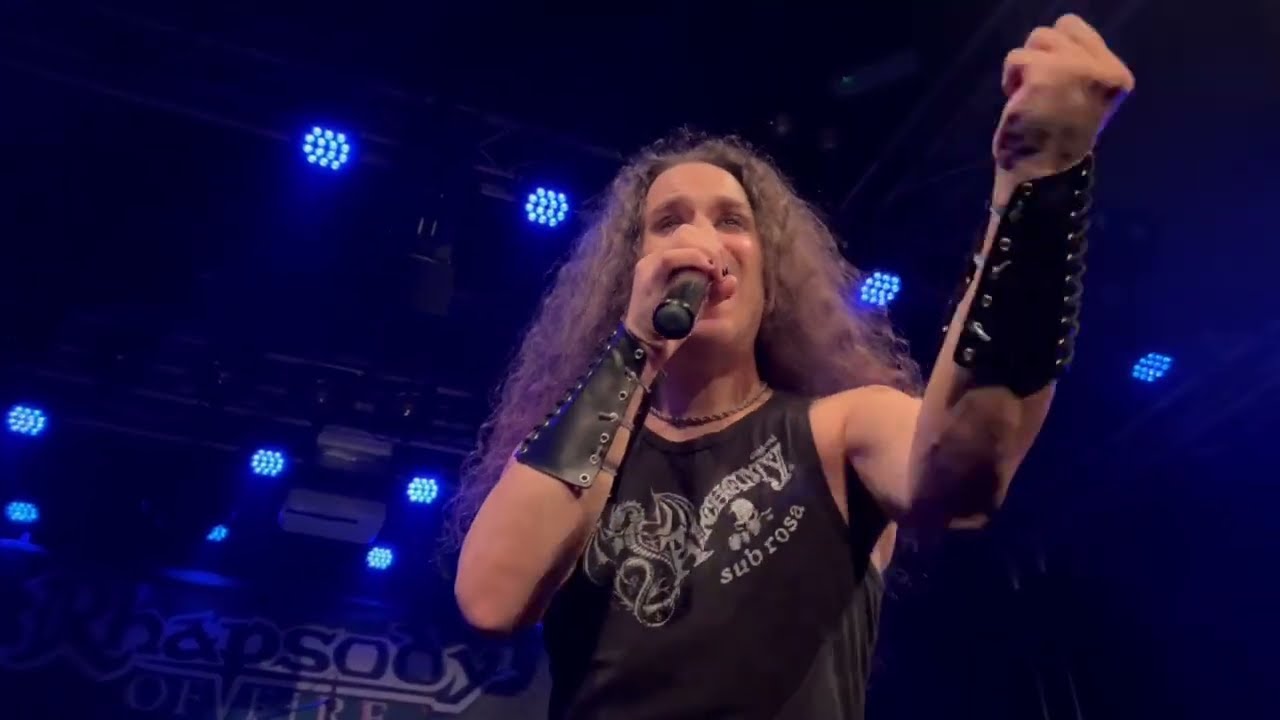 Rhapsody of Fire - Diamond Claws live in Uden 16.11.24 Netherlands