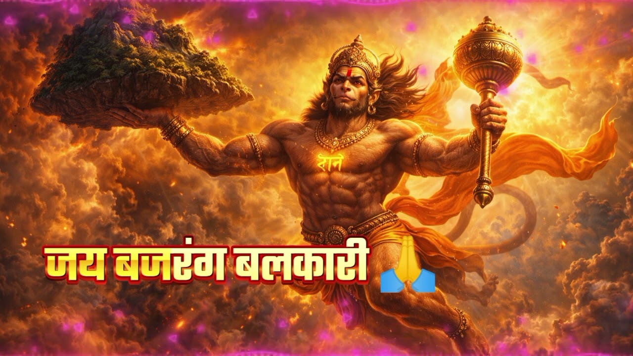 जय बजरंग बलकारी 🚩 | Powerful Hanuman Bhajan |