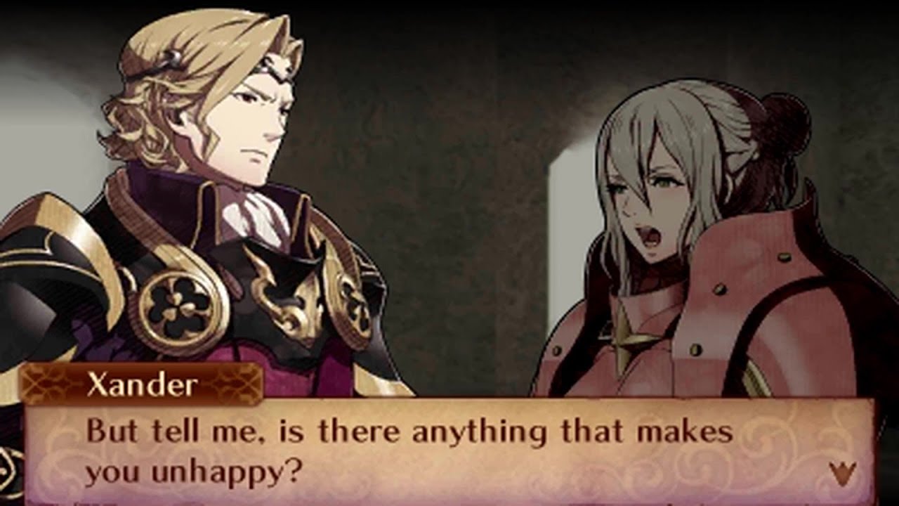 Fire Emblem Fates: Conquest - Xander & Effie Support Conversations
