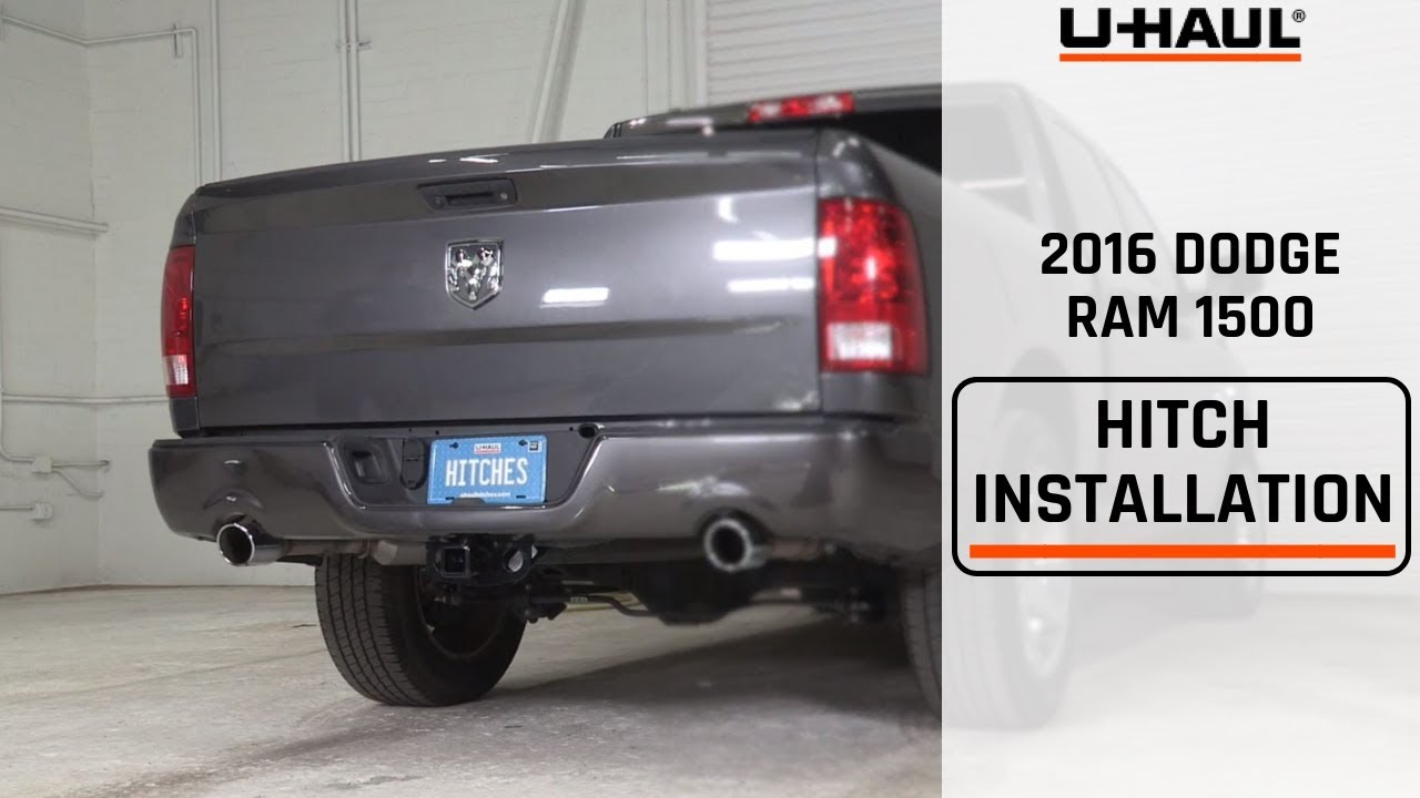 2016 Dodge Ram 1500 Trailer Hitch Installation