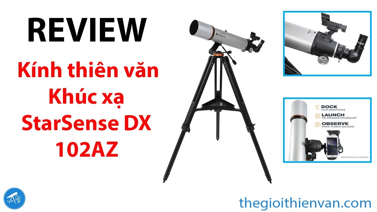 Kính thiên văn mới nhất của Celestron - Celestron StarSense Explorer 102AZ