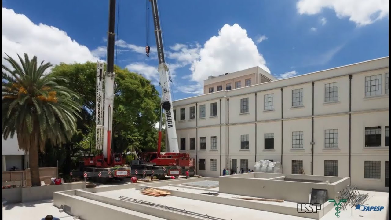 USP | Instalação da Máquina de Ressonância Magnética de 7 Tesla - Produtora Movie Idea